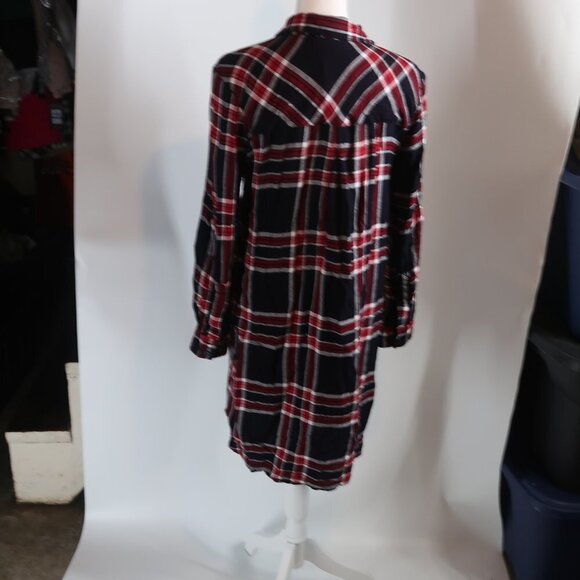 BLL NYC Women's Plaid Dress/Long Tunic Top Size Small - Picture 6 of 7